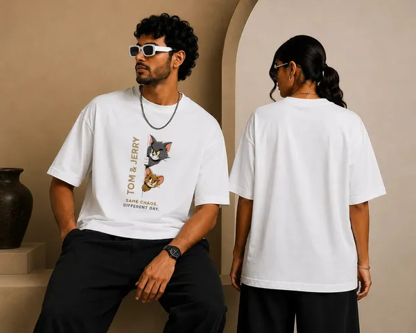 Tom_And_Jerry_Oversized_T_Shirt_Same_Chaos_Different_Day_Cartoon_Graphic_Tee