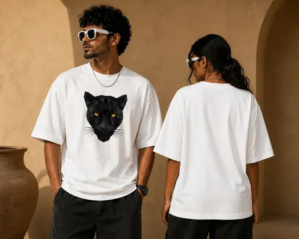 Black_Panther_Geometric_Oversized_T_Shirt_Predator_Graphic_Tee_240_Gsm