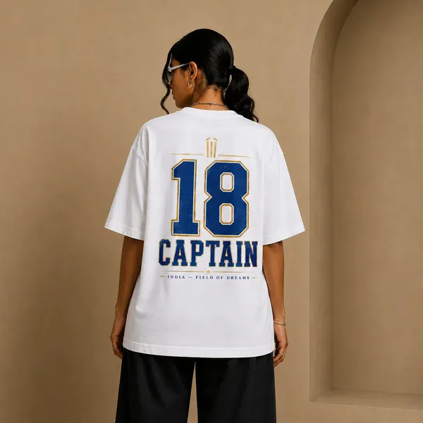 Captain_18_Oversized_Cricket_Tee_Virat_Kohli_India_Field_Of_Dreams_Graphic_T_Shirt_240_Gsm_French_Terry