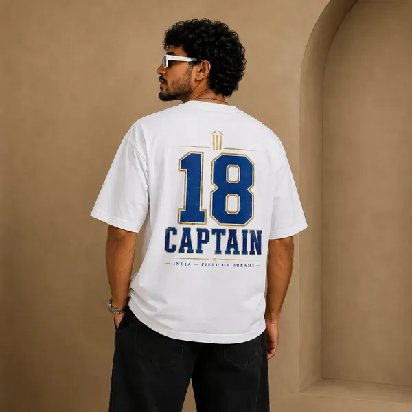 Captain_18_Oversized_Cricket_Tee_Virat_Kohli_India_Field_Of_Dreams_Graphic_T_Shirt_240_Gsm_French_Terry