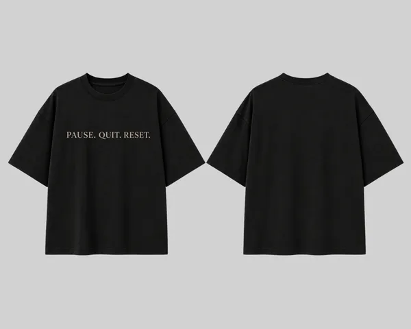 Stichix_Pause_Quit_Reset_Oversized_Black_T_Shirt_Minimalist_Motivational_Typography_Tee