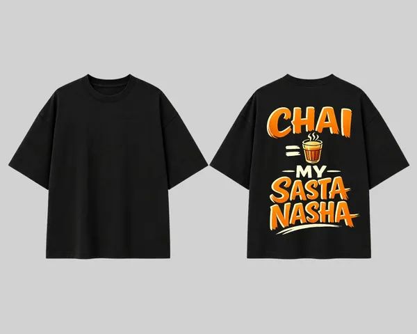 Chai_My_Sasta_Nasha_Oversized_Black_Graphic_T_Shirt_For_Women_Funny_Tea_Lover_Quote_Tee