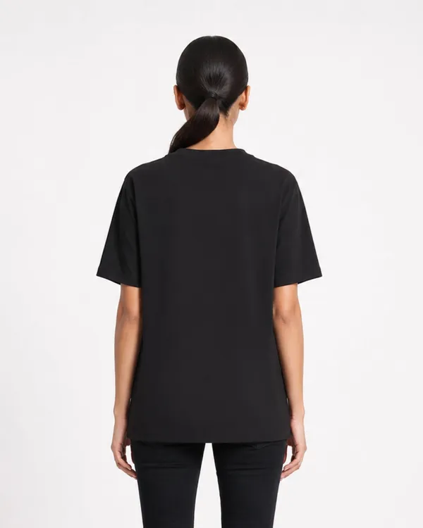 Pause_Quit_Reset_Oversized_Black_Graphic_T_Shirt_For_Women_Motivational_Minimalist_Quote_Tee