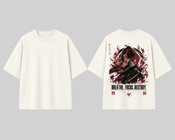 Breathe_Focus_Destroy_Samurai_Oversized_T_Shirt_Japanese_Warrior_Anime_Graphic_Back_Print_Unisex_Streetwear_Tee
