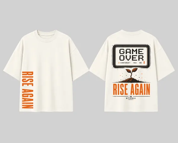 Game_Over_Rise_Again_Oversized_Graphic_T_Shirt_Retro_Gamer_Motivation_Tee_Unisex_Streetwear