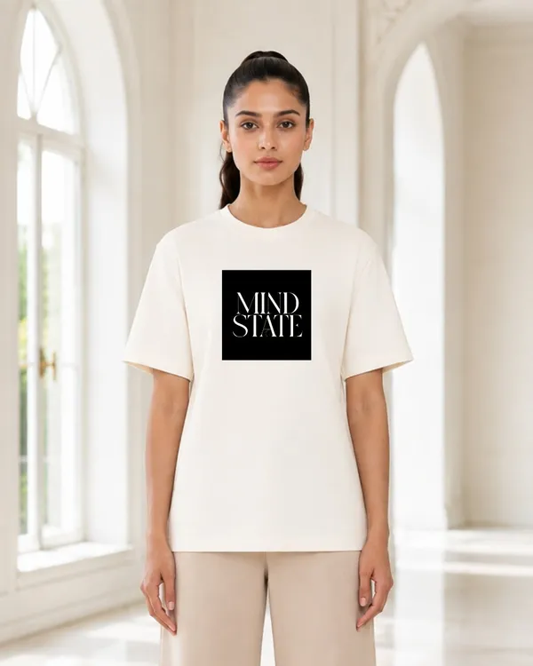 Mind_State_Minimalist_Graphic_T_Shirt_For_Women_Premium_Typography_Oversized_Casual_Tee