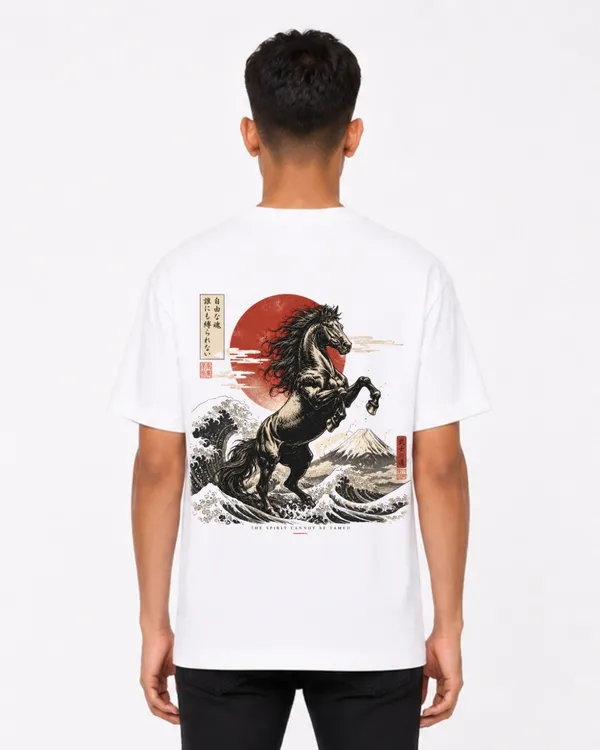 Untamed_Spirit_Samurai_Horse_Oversized_T_Shirt_For_Men_Women_Japanese_Art_Back_Print_Tee_Vintage_Anime_Aesthetic_Cotton_T_Shirt