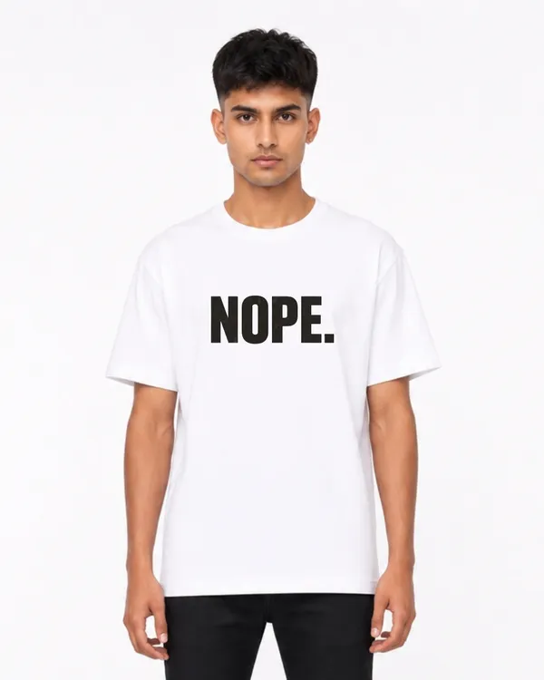 Nope_Minimalist_Oversized_T_Shirt_For_Men_Women_Bold_Statement_Graphic_Tee_Unisex_Casual_Streetwear_Cotton_T_Shirt