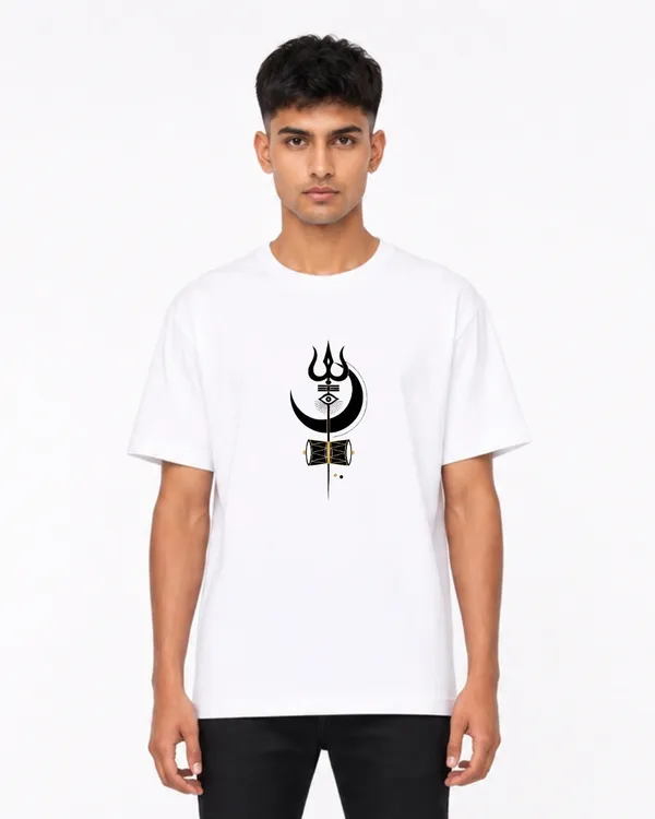 Mahadev_Trishul_Graphic_T_Shirt_For_Men_Women_Lord_Shiva_Spiritual_Symbol_Tee_Unisex_Cotton_Devotional_T_Shirt