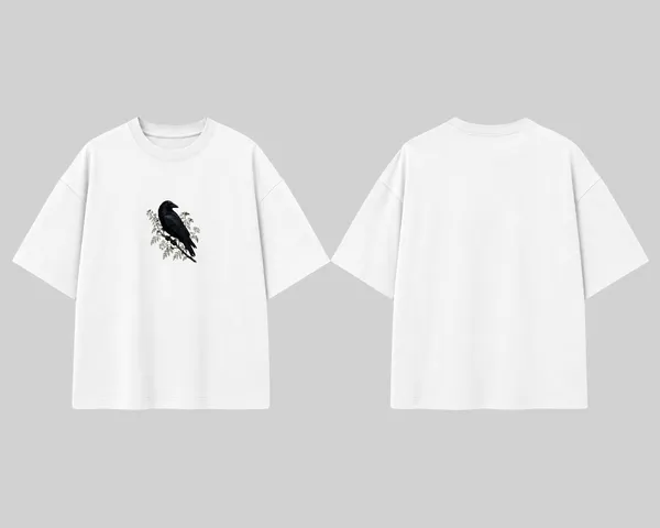 Women_S_Oversized_White_Raven_Graphic_T_Shirt_Gothic_Nature_Aesthetic_Casual_Tee