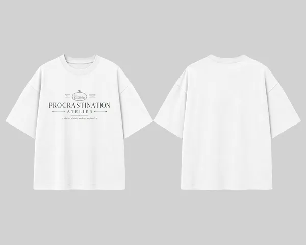 Women_S_Oversized_White_Procrastination_Atelier_Graphic_T_Shirt_Minimalist_Vintage_Typography_Aesthetic_Tee