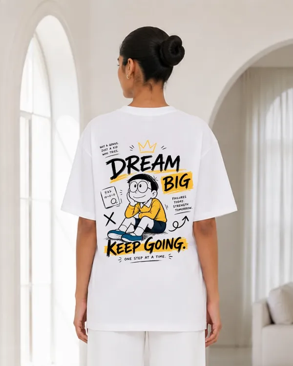 Women_S_White_Oversized_Cartoon_Graphic_T_Shirt_Minimal_Pocket_Print_Casual_Tee