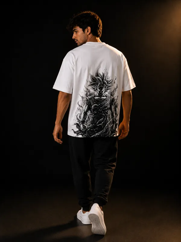 Super_Saiyan_Awakening_Tee_Monochrome_Anime_Streetwear_Stichix