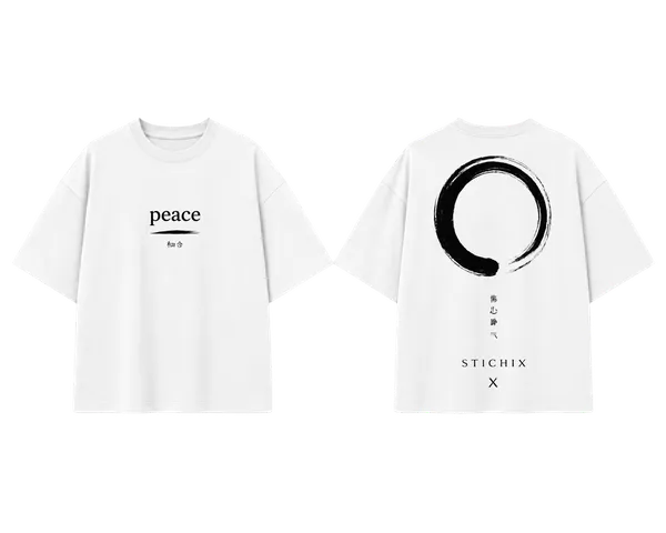 Peace_Oversized_T_Shirt_Enso_Circle_Graphic_Tee_By_Stichix