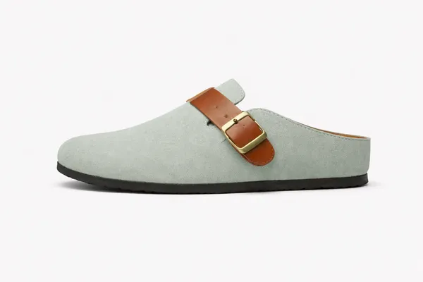 Sage_Green_Suede_Leather_Slip_On_Clog_Sandals_For_Men