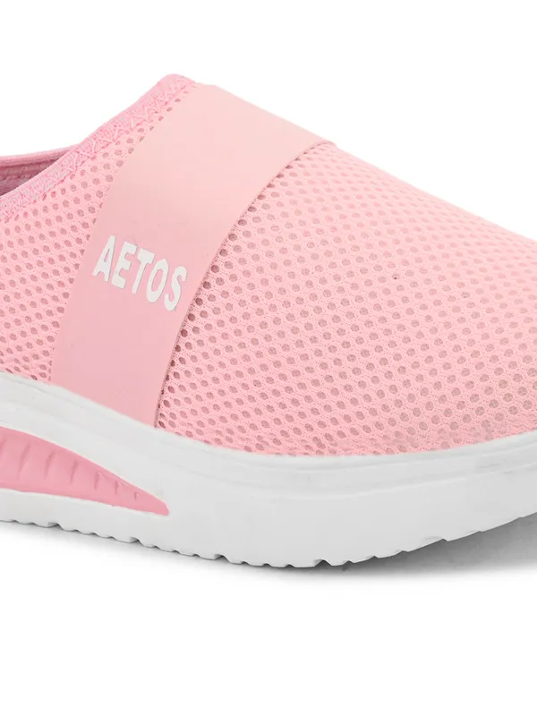 Pink_Mesh_Slip_On_Shoes_For_Women