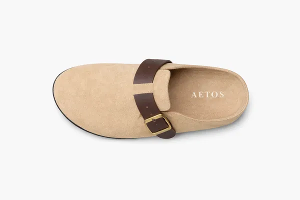 Beige_Suede_Leather_Buckle_Strap_Casual_Sandals_For_Men