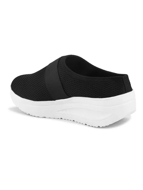 Black_Mesh_Slip_On_Shoes_For_Women