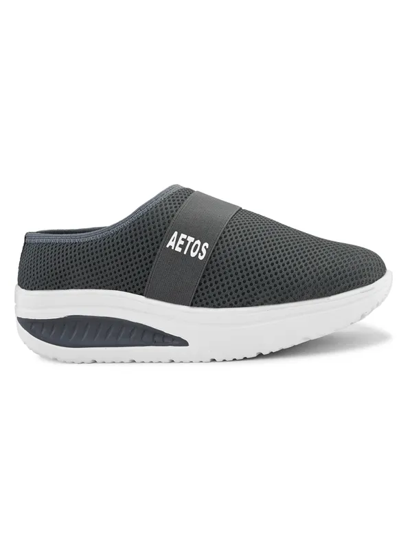 Grey_Mesh_Slip_On_Shoes_For_Women
