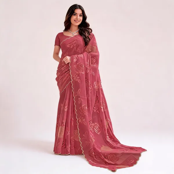 Rose_Chiffon_Floral_Printed_Saree_For_Women