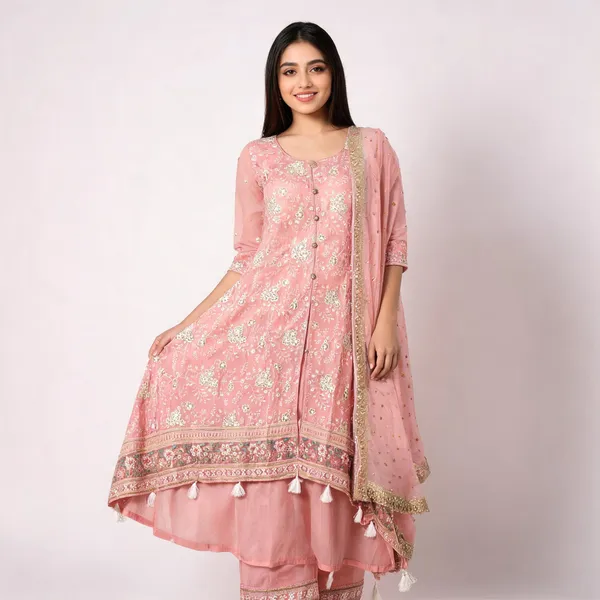 Pink_Cotton_Silk_Embroidered_Anarkali_Unstitched_Suit_Set_For_Women