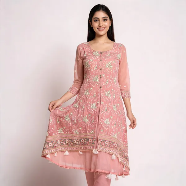 Pink_Cotton_Silk_Embroidered_Anarkali_Unstitched_Suit_Set_For_Women