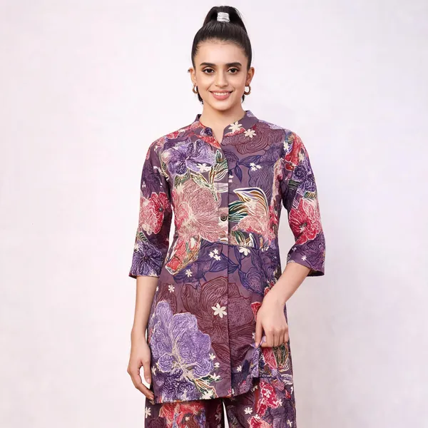 Purple_Cotton_Floral_Print_Straight_Kurta_Suit_Set_For_Women
