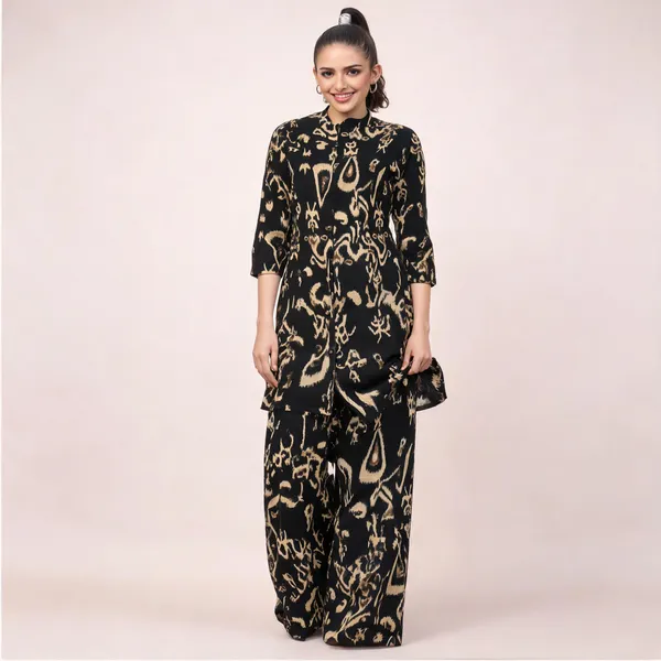 Black_Cotton_Printed_Kurta_Palazzo_Suit_Set_For_Women