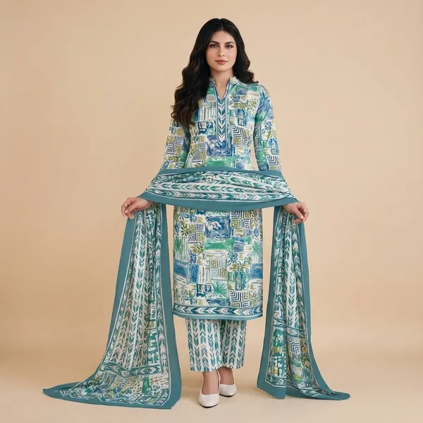 Blue_Cotton_Straight_Printed_Unstitched_Suit_Set_For_Women