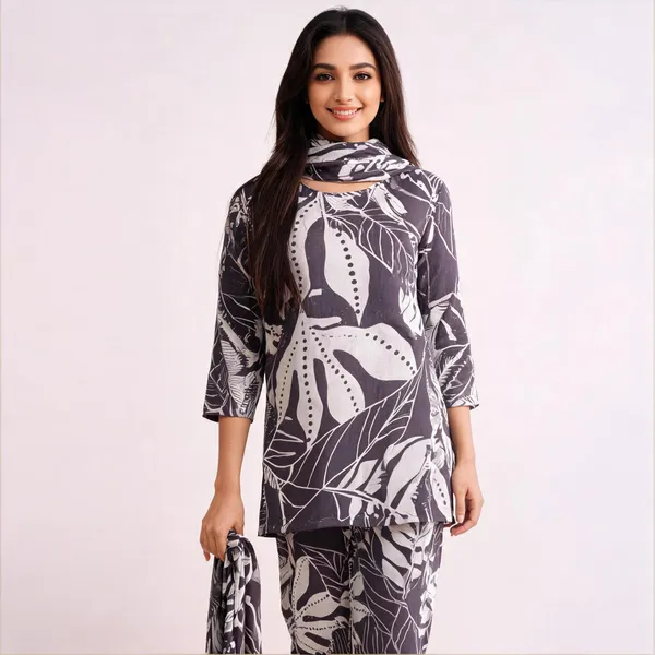 Grey_Cotton_Printed_Three-Piece_Unstitched_Suit_Set_For_Women