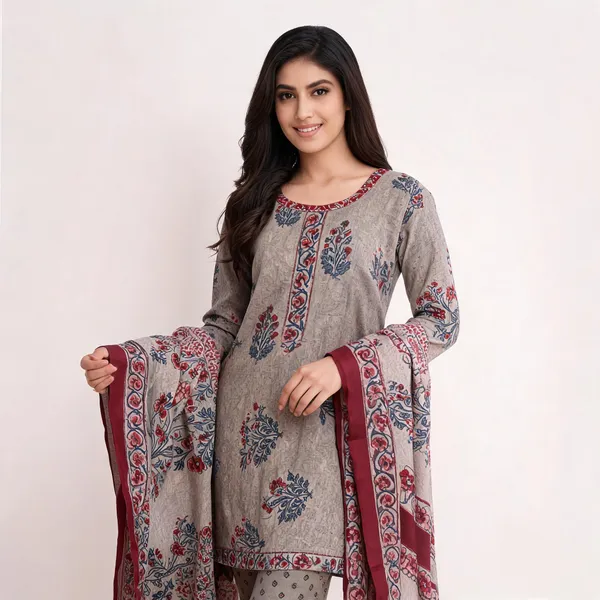 Grey_Cotton_Printed_Unstitched_Suit_Set_For_Women