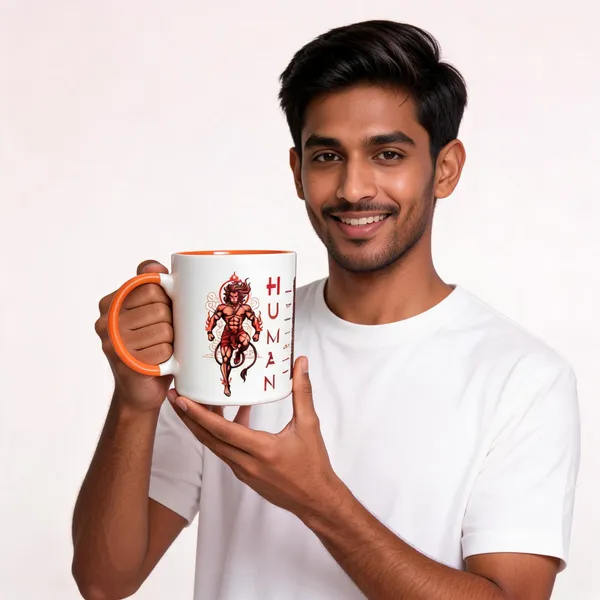 Multicolor_Ceramic_Devotional_Hanuman_Print_Mug