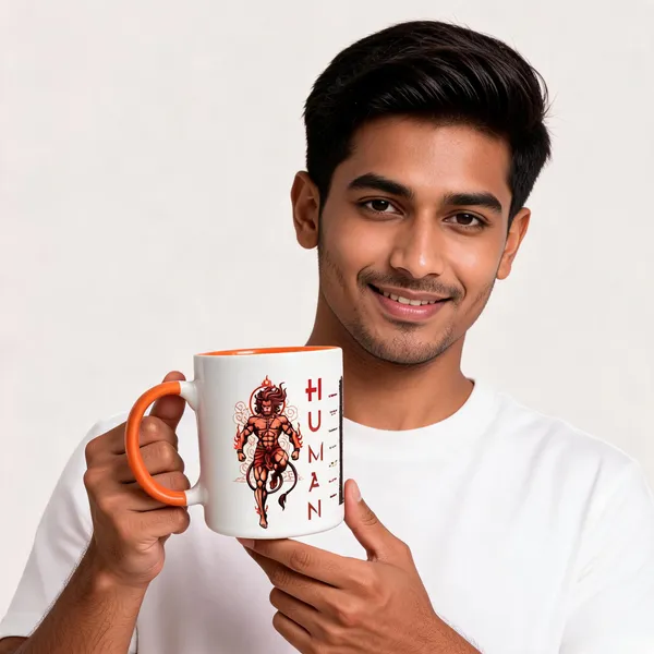 Multicolor_Ceramic_Devotional_Hanuman_Print_Mug