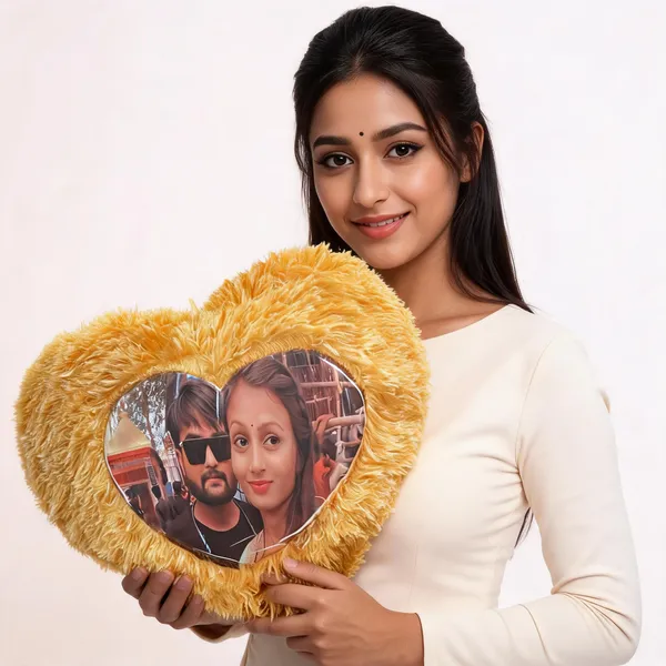 Multicolor_Fur_Heart_Shape_Personalised_Photo_Pillow