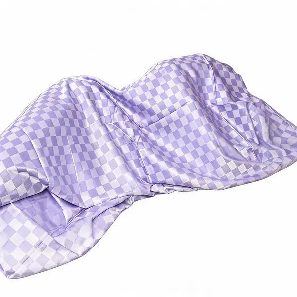 Cotton_Bedroom_Checkered_Comforter_Blanket