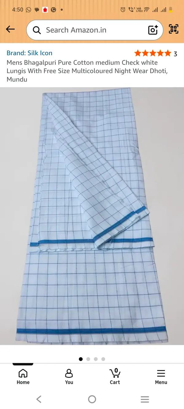 White_Pure_Cotton_Checked_Lungi_for_Men