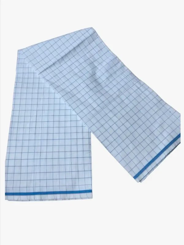White_Pure_Cotton_Checked_Lungi_for_Men