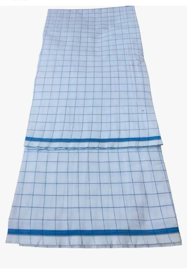 White_Pure_Cotton_Checked_Lungi_for_Men
