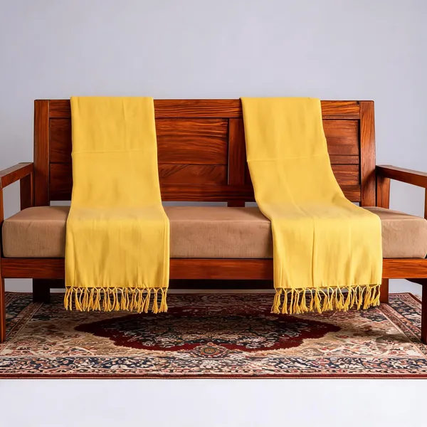 Yellow_Cotton_Blanket_Duo