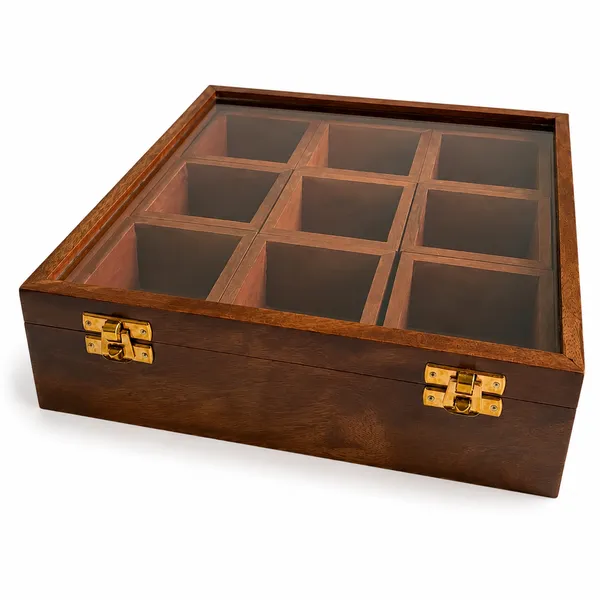 Wooden_Nine_Compartment_Display_Storage_Box