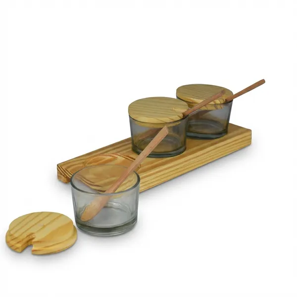 Glass_Wooden_Lid_Condiment_Jar_Set_With_Tray
