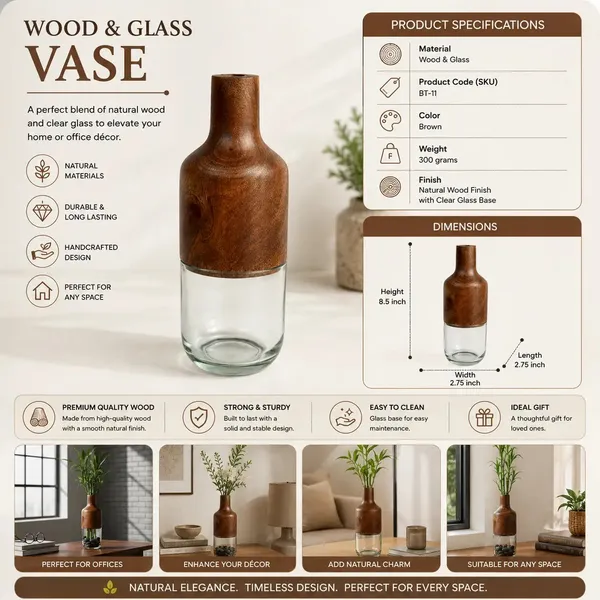 Wood_Natural_Finish_Tabletop_Vase