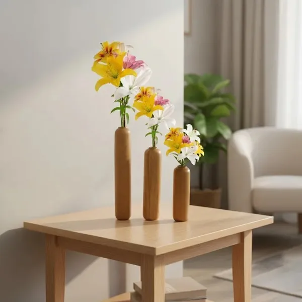 Beech_Wood_Natural_Finish_Set_Of_3_Flower_Vases