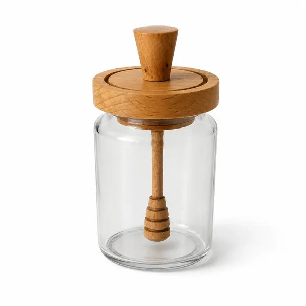 Glass_Natural_Wood_Honey_Jar_With_Dipper