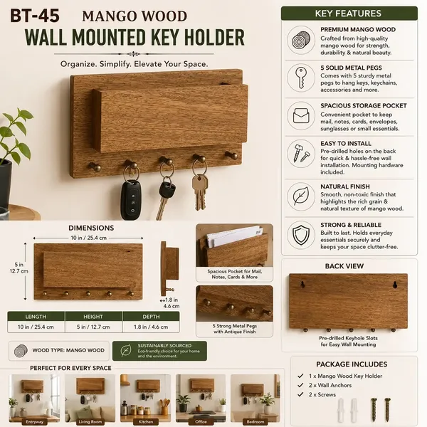 Mango_Wood_Wall_Mounted_Key_Holder_Organizer