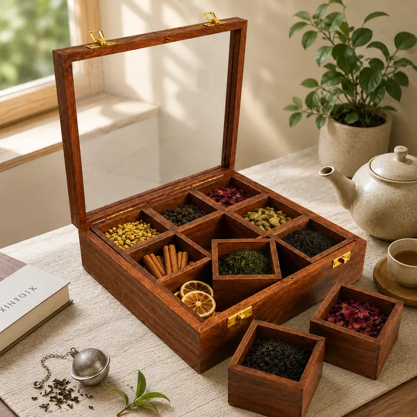Wooden_Nine_Compartment_Display_Storage_Box