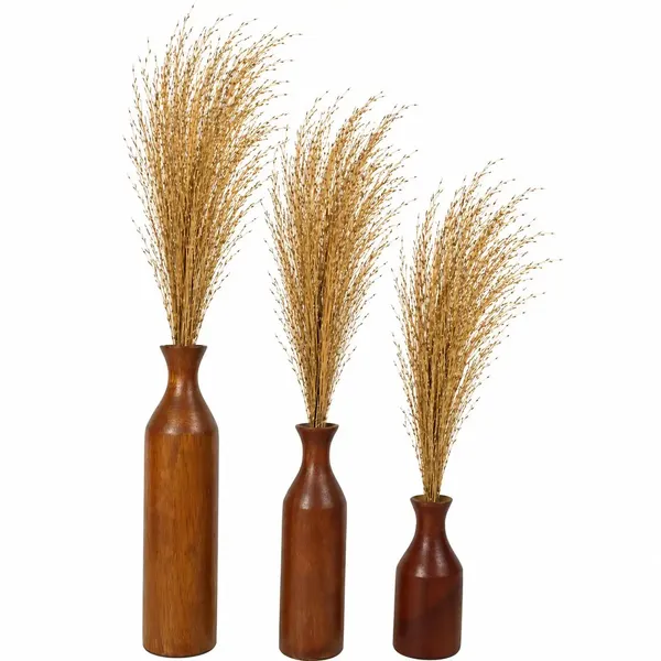 Wooden_Decorative_Set_of_3_Flower_Vases