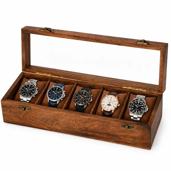 Mango_Wood_Glass_Watch_Box