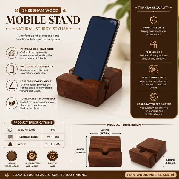 Wooden_Desktop_Phone_Stand