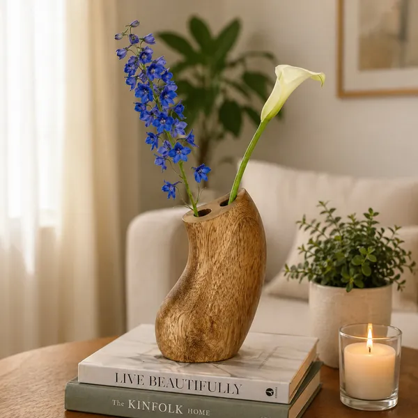 Wooden_Organic_Shape_Decorative_Vase